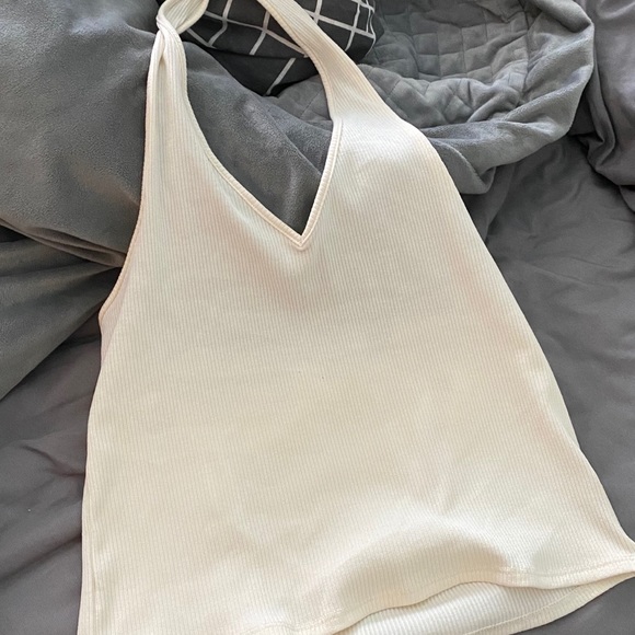 American eagle cropped halter tank top - Picture 1 of 1
